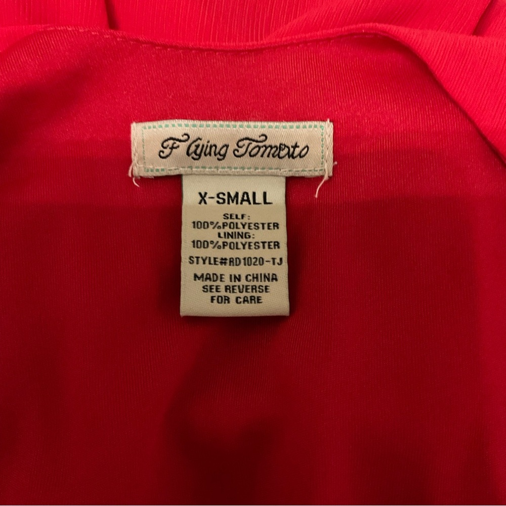 Flying Tomato Red Ruffle Maxi Dress - Picture 6 of 6